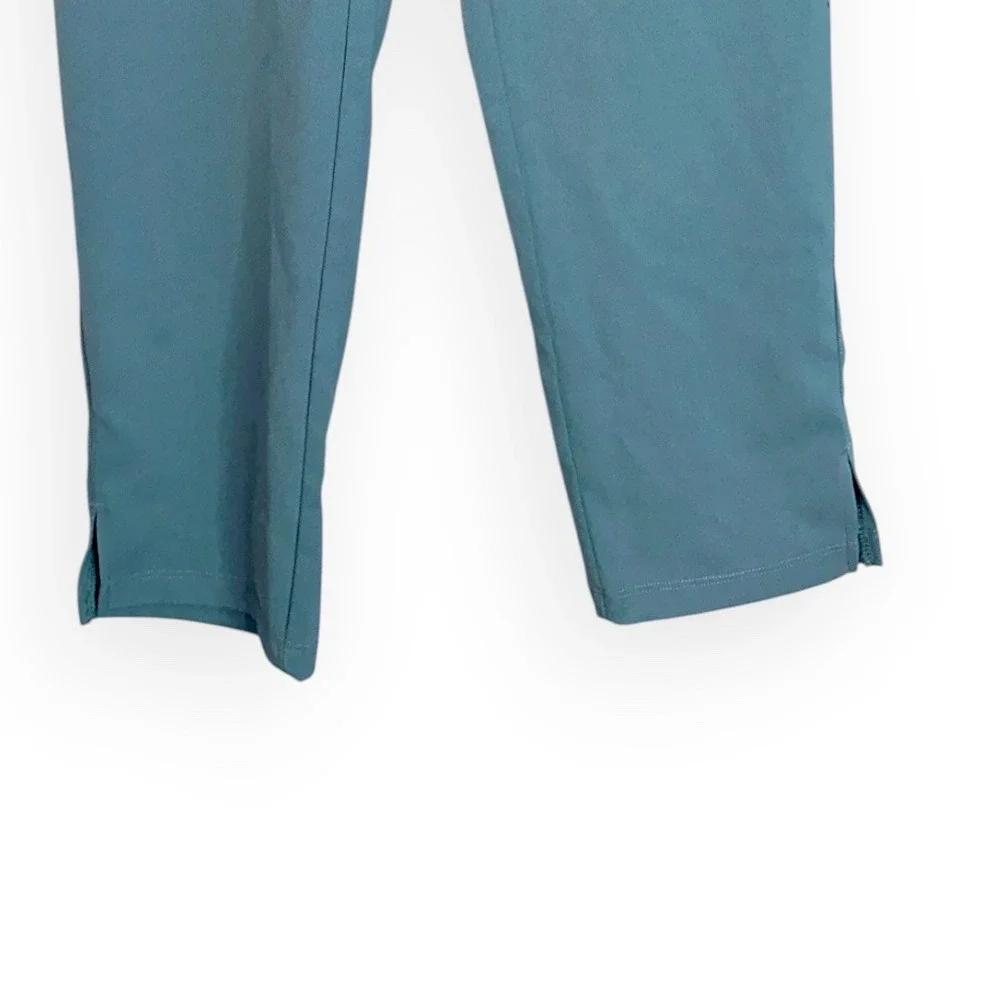 32 Degrees Cool Womens Irish Teal Tapered Ankle Pants Small‎ Athleisure Comfort